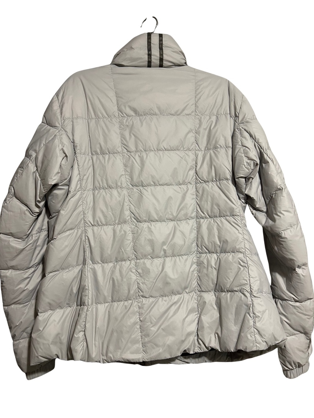 Canada Goose Light Gray Quilted Down Utility Jacket